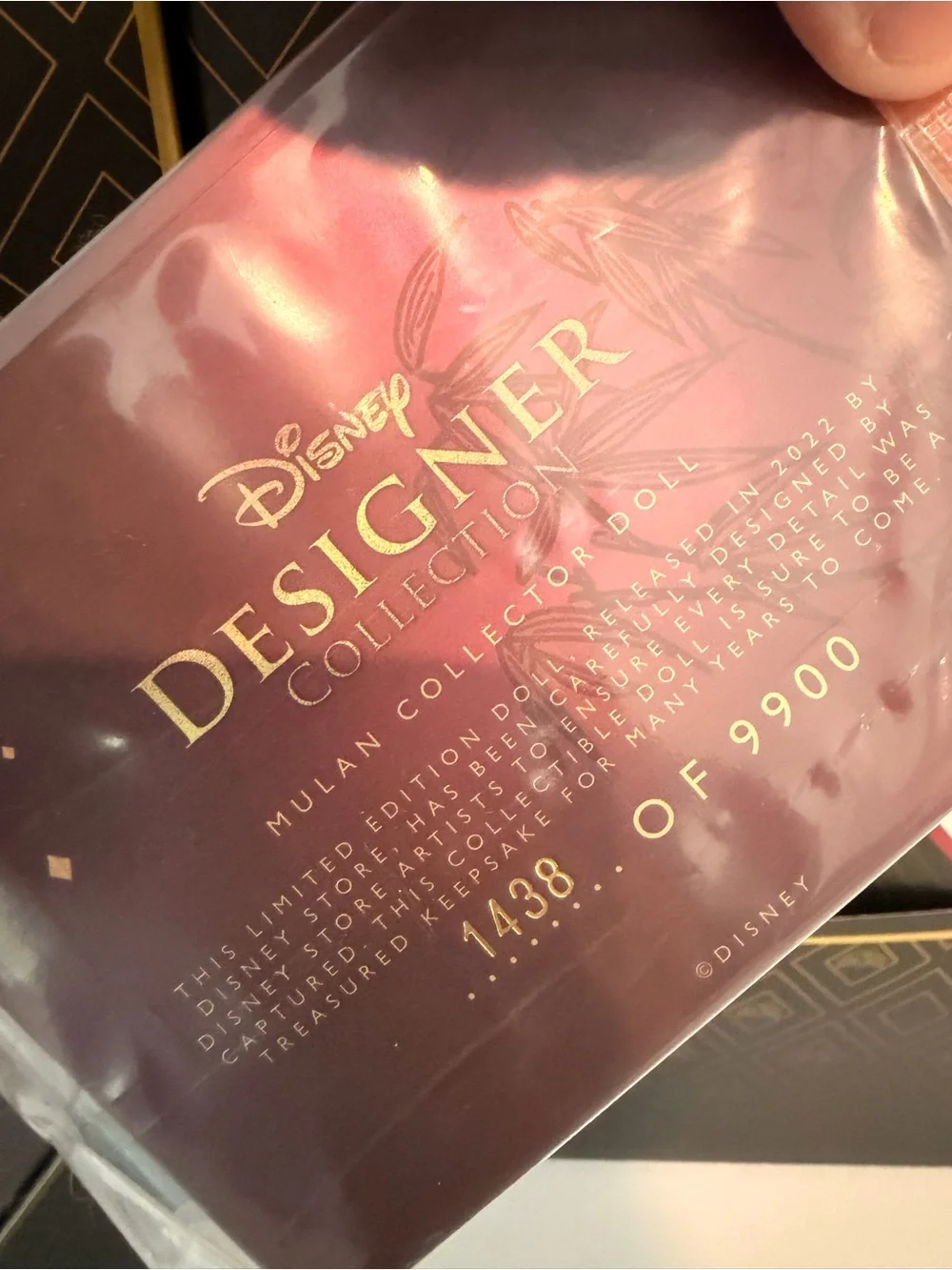Disney Designer Collection Mulan Limited Edition Doll